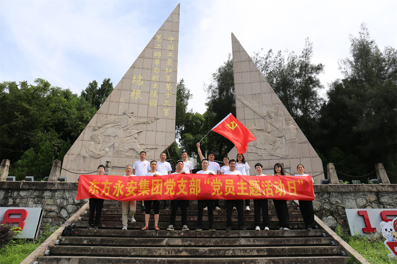 东方永安集团党支部开展迎“七一”主题党日活动